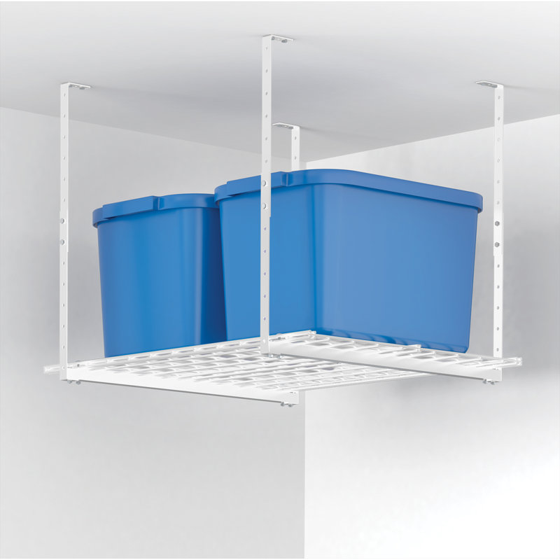 HyLoft Overhead Storage System, Ceiling Mount Garage Organization Rack
